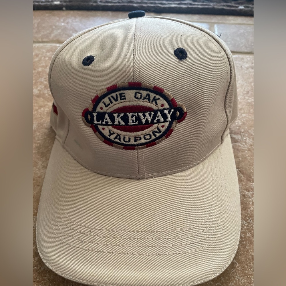 Live Oak Lakeway Yaupon beige golf Authentic Head Professional hat